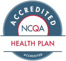 NCQA accredited health plan logo